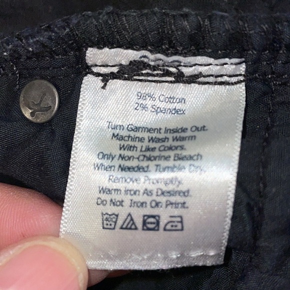 Eddie Bauer Curvy Fit Boot Cut Black Corduroy Pants. Size 14. - Picture 6 of 7